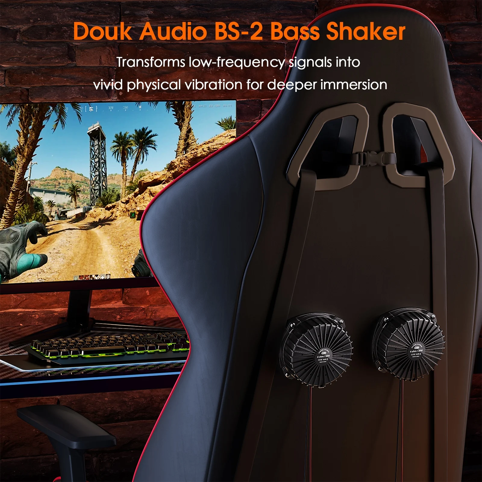 Douk Audio BS-2 30W 4Ω Bass Sh - Gaming Home Accessories 评论和价格
