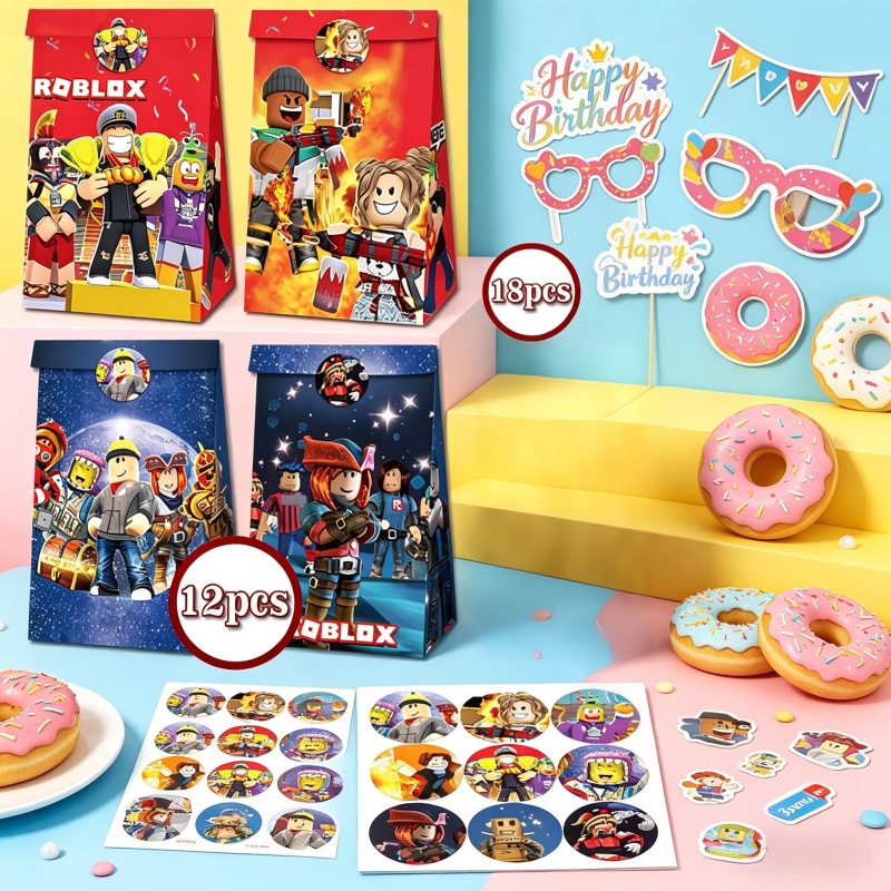 Robloxed Paper Bag Sticker Com - Gaming Accessories Roblox 评论和价格