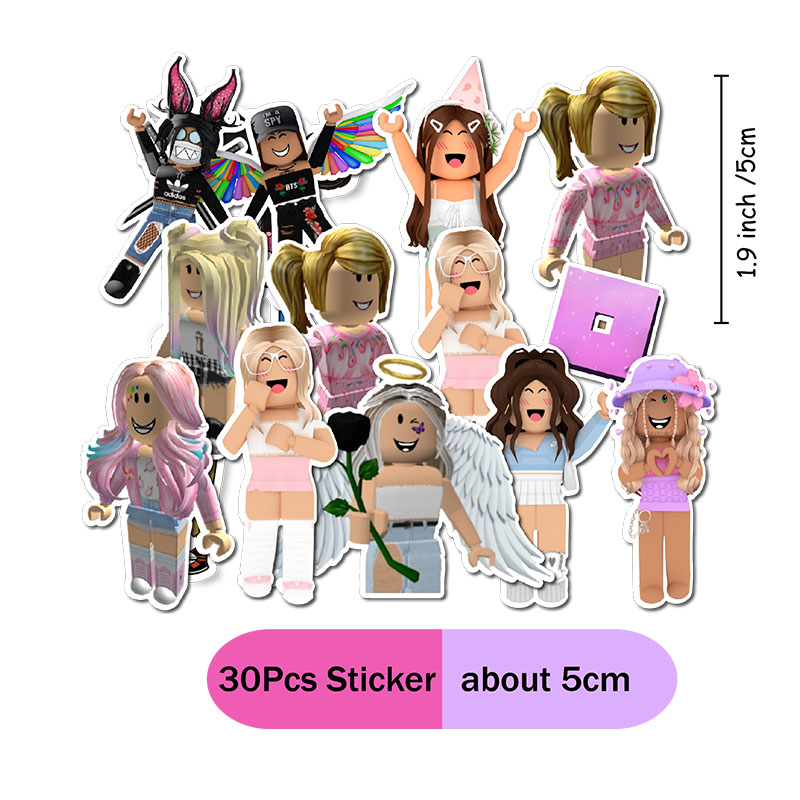 ROBLOXED Stickers Aesthetic Gr - Gaming Accessories Roblox 评论和价格
